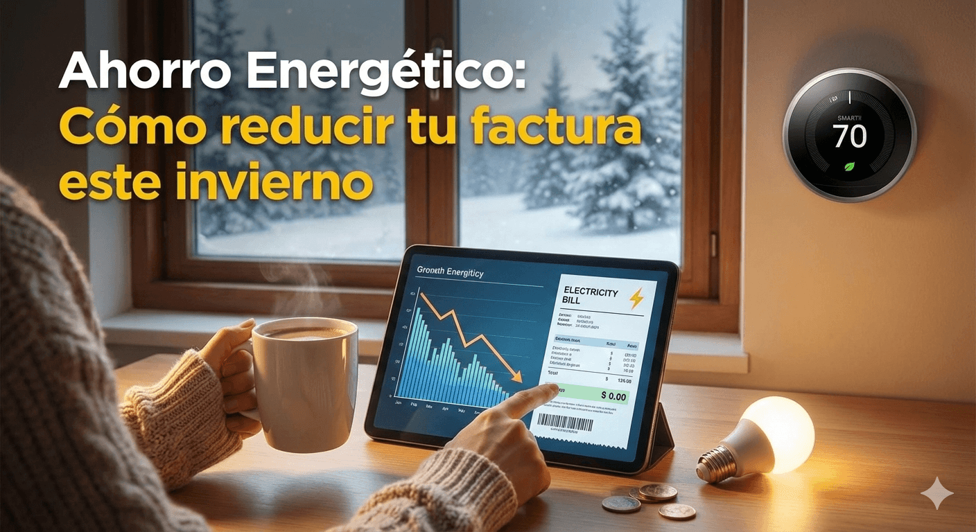 Ahorro Energético: Cómo reducir tu factura este invierno